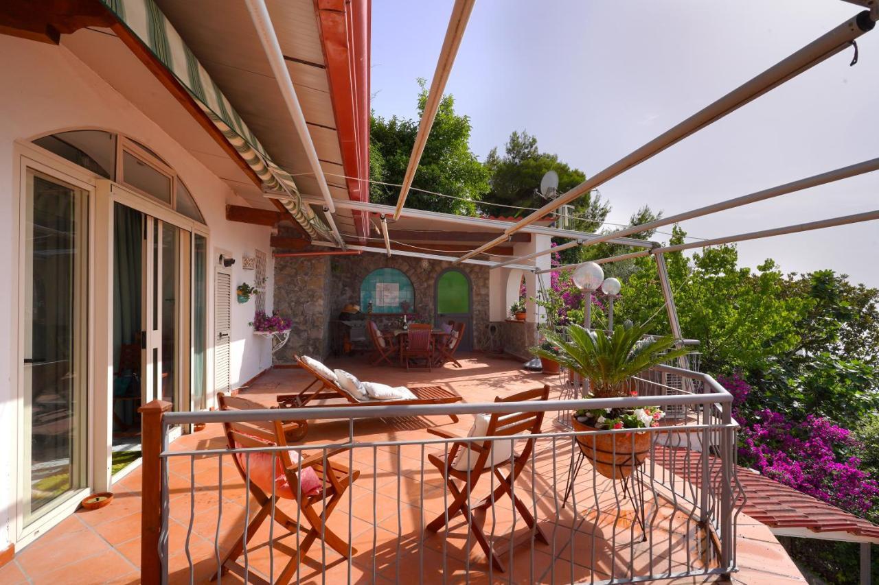La Rosa Dei Venti Villa Massa Lubrense Bagian luar foto